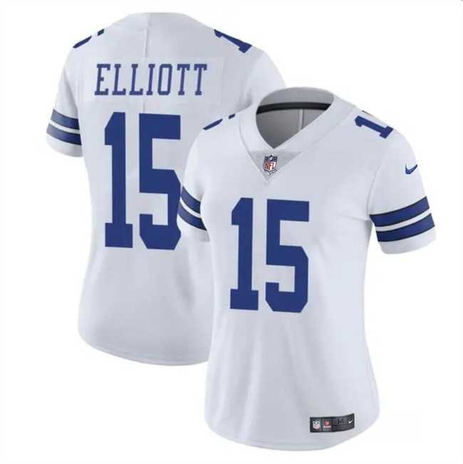 Women's Dallas Cowboys #15 Ezekiel Elliott White Vapor Limited Football Stitched Jersey Dzhi,We sell and wholesale Women's Dallas Cowboys #15 Ezekiel Elliott White Vapor Limited Football Stitched Jersey Dzhi on line form chian!